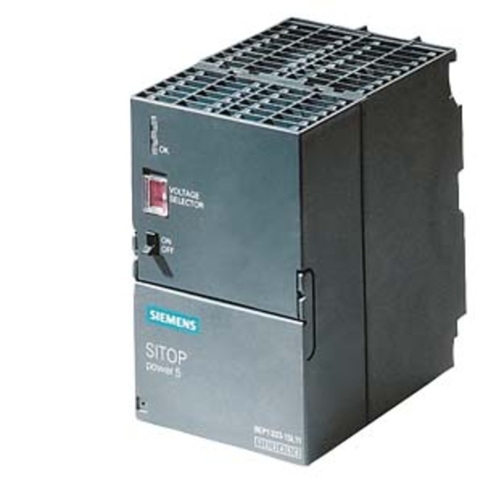 SIEMENS 6ES7305-1BA80-0AA0 SIMATIC S7-300 WITH REGULATED POWER SUPPLY PS305 INPUT: 24-110 V DC OUTPUT: 24 V DC/2 A